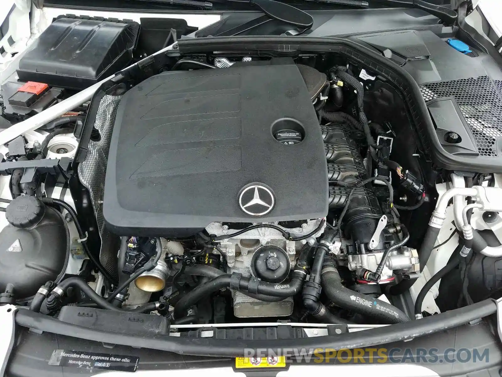 7 Photograph of a damaged car 55SWF8DB0KU307660 MERCEDES-BENZ C CLASS 2019