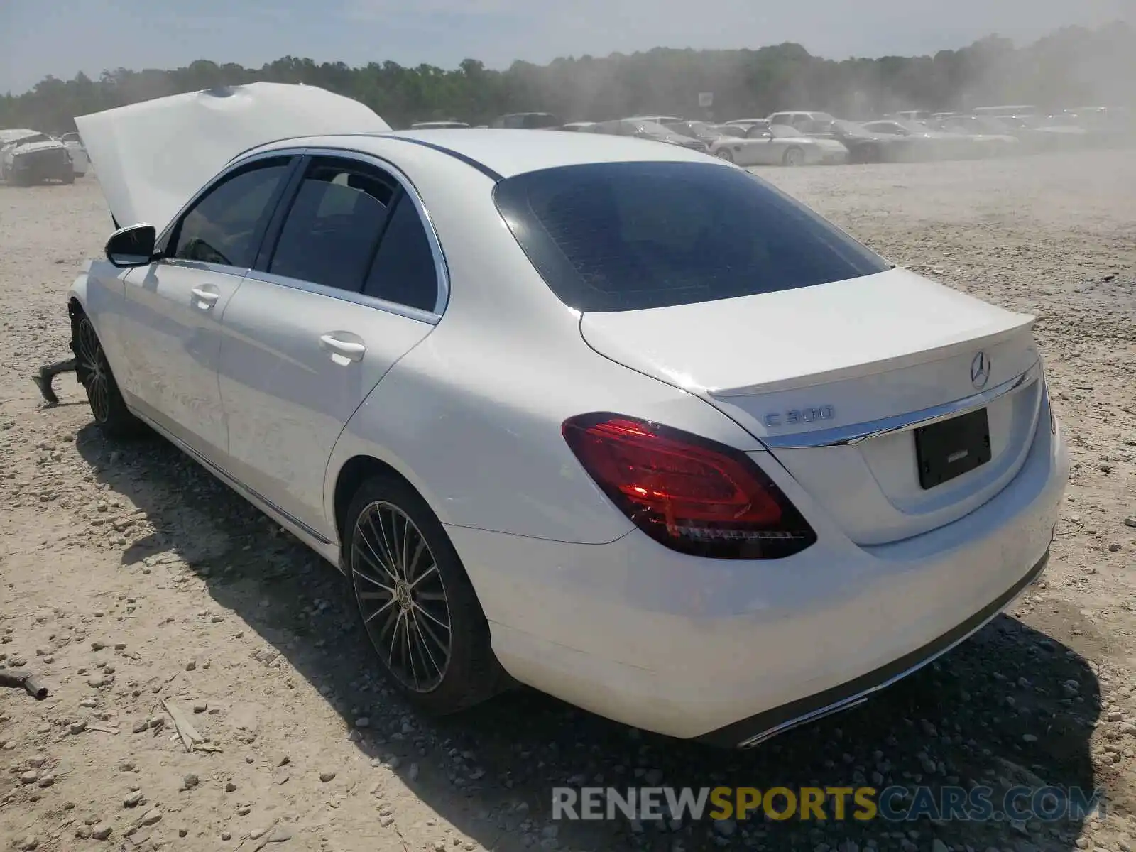 3 Photograph of a damaged car 55SWF8DB0KU308064 MERCEDES-BENZ C CLASS 2019