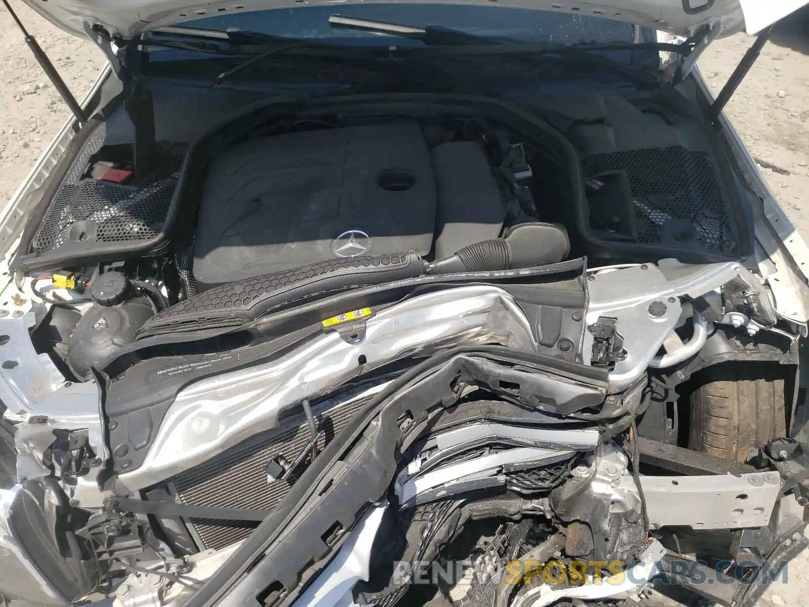 7 Photograph of a damaged car 55SWF8DB0KU308064 MERCEDES-BENZ C CLASS 2019