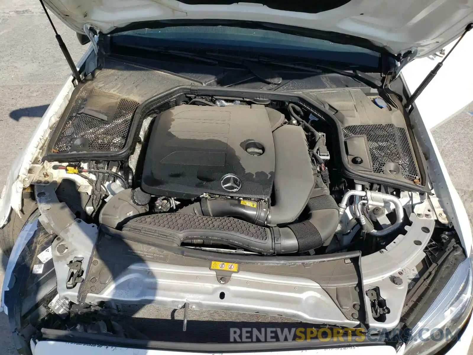 7 Photograph of a damaged car 55SWF8DB0KU311398 MERCEDES-BENZ C CLASS 2019