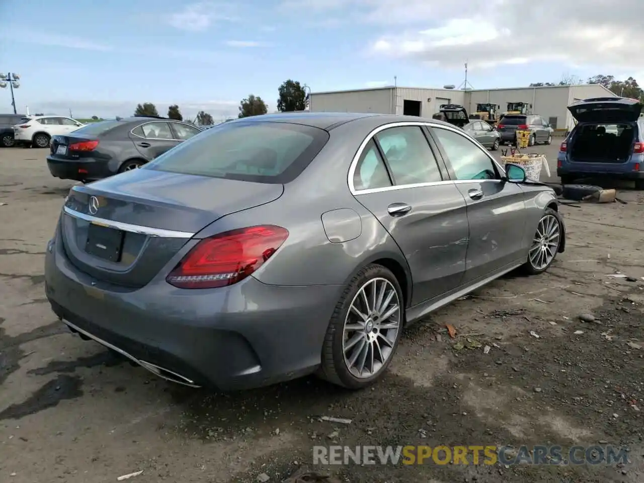 4 Photograph of a damaged car 55SWF8DB0KU314799 MERCEDES-BENZ C-CLASS 2019