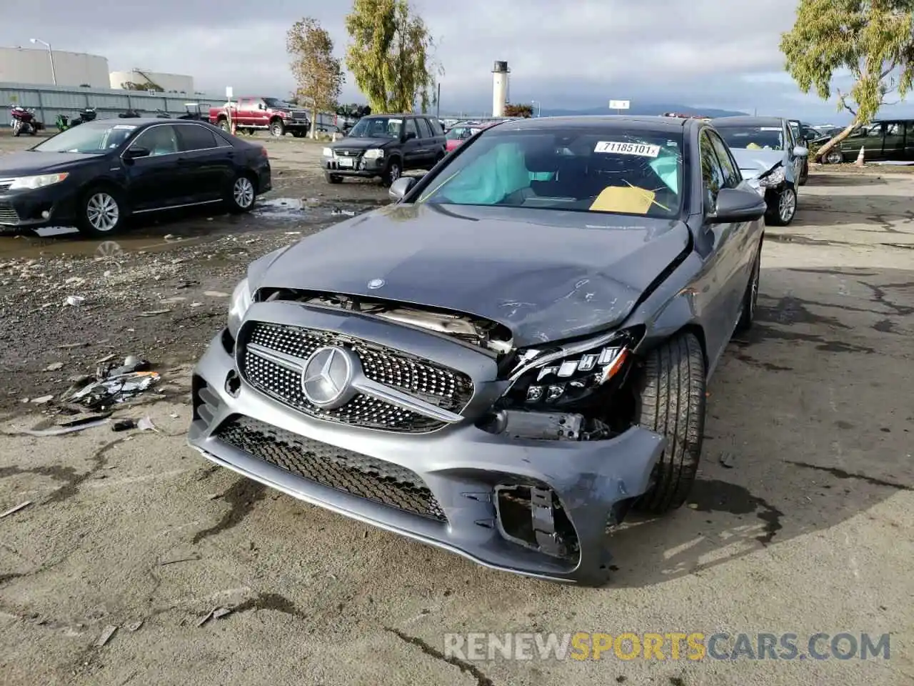 9 Photograph of a damaged car 55SWF8DB0KU314799 MERCEDES-BENZ C-CLASS 2019