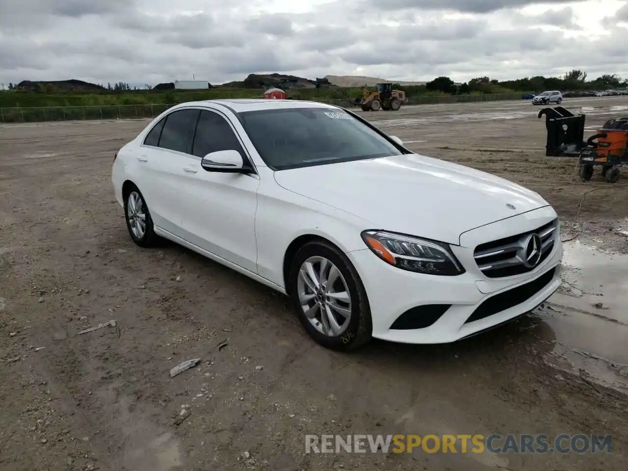 1 Photograph of a damaged car 55SWF8DB0KU315144 MERCEDES-BENZ C-CLASS 2019