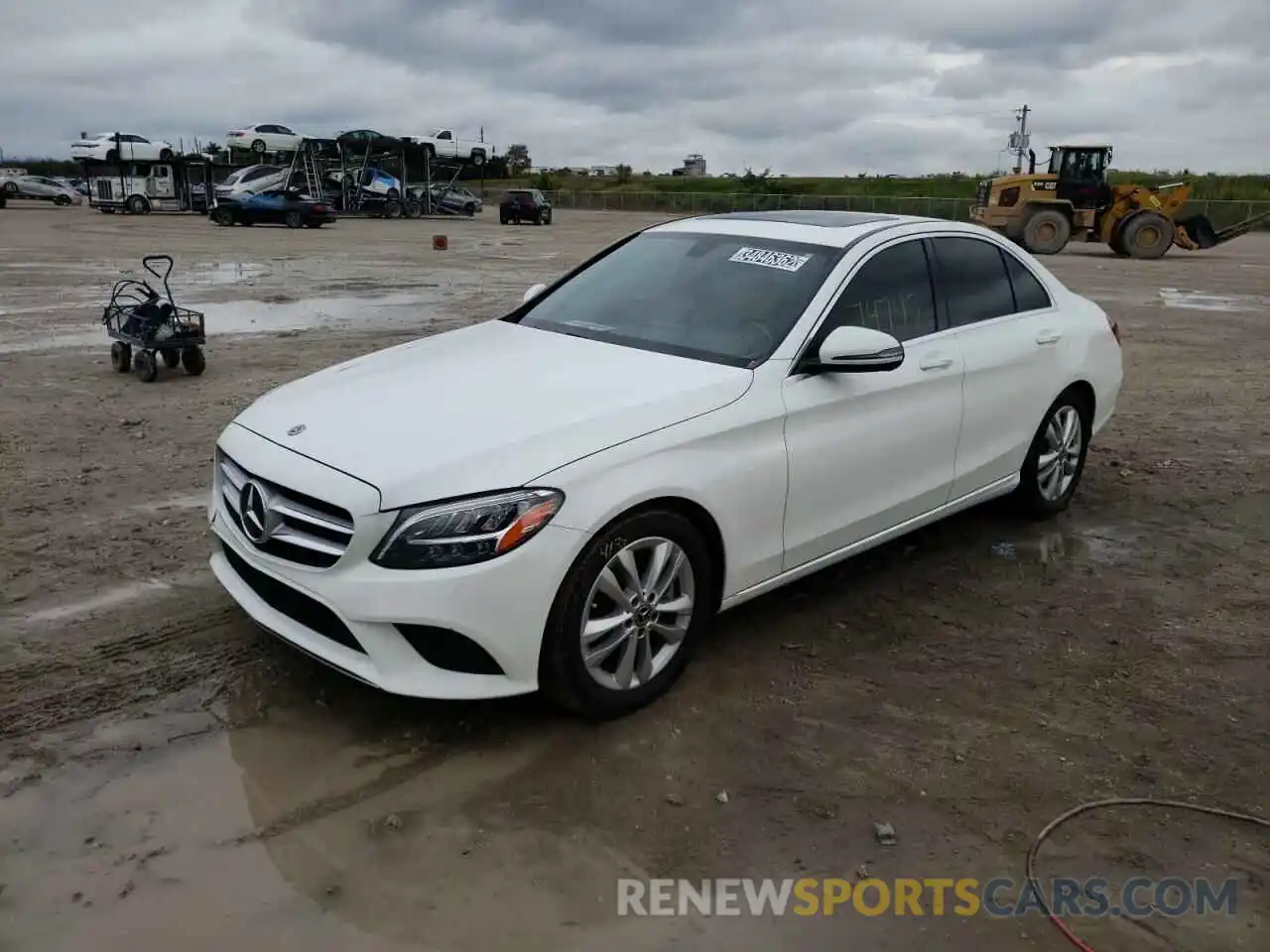 2 Photograph of a damaged car 55SWF8DB0KU315144 MERCEDES-BENZ C-CLASS 2019