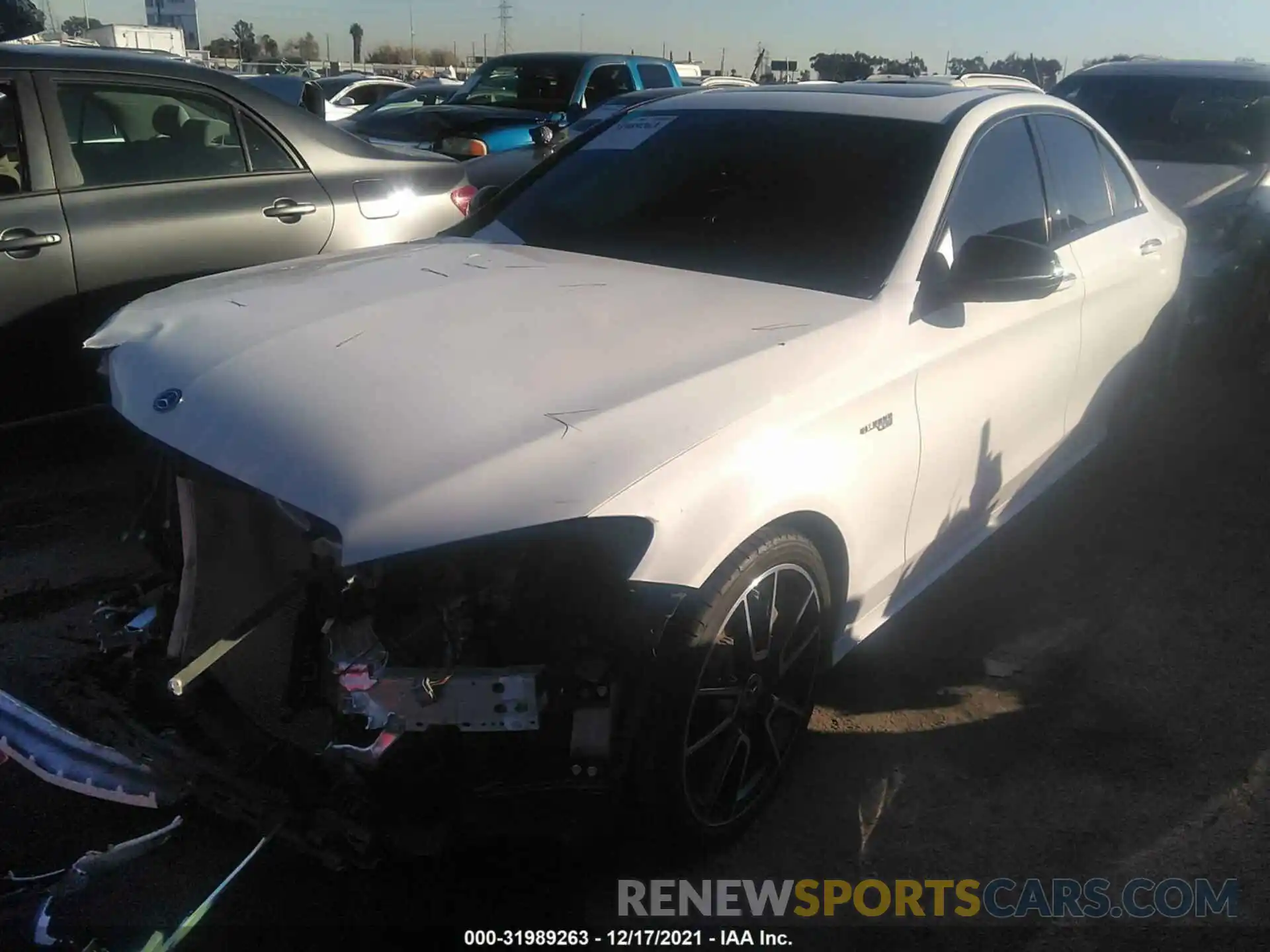 2 Photograph of a damaged car 55SWF8DB0KU318576 MERCEDES-BENZ C-CLASS 2019