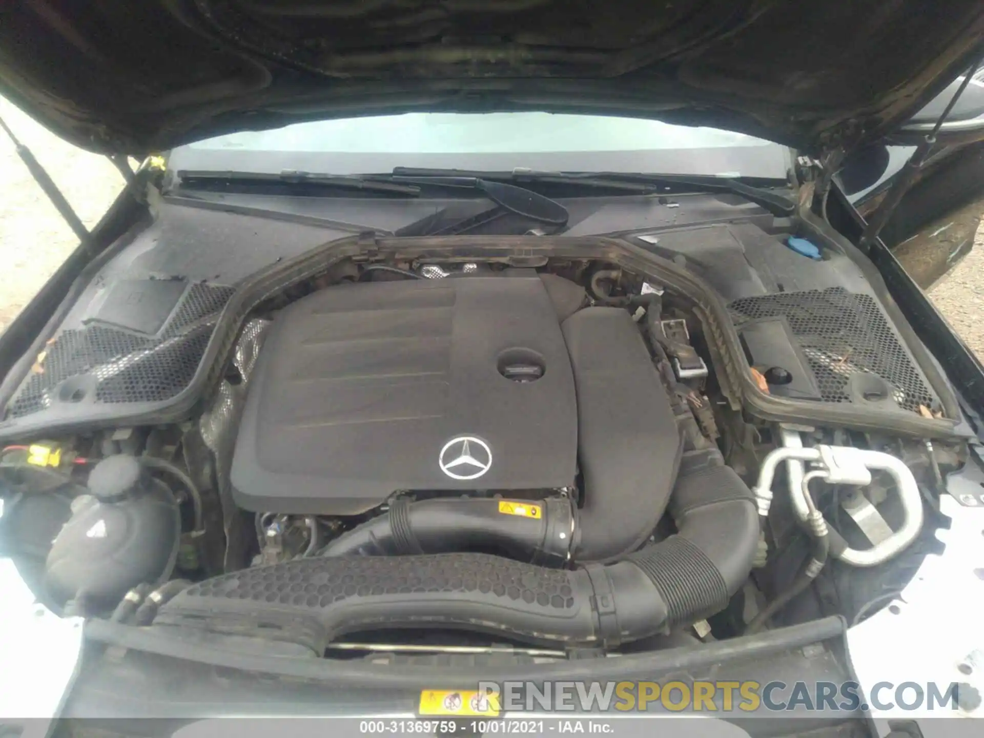 10 Photograph of a damaged car 55SWF8DB0KU318688 MERCEDES-BENZ C-CLASS 2019