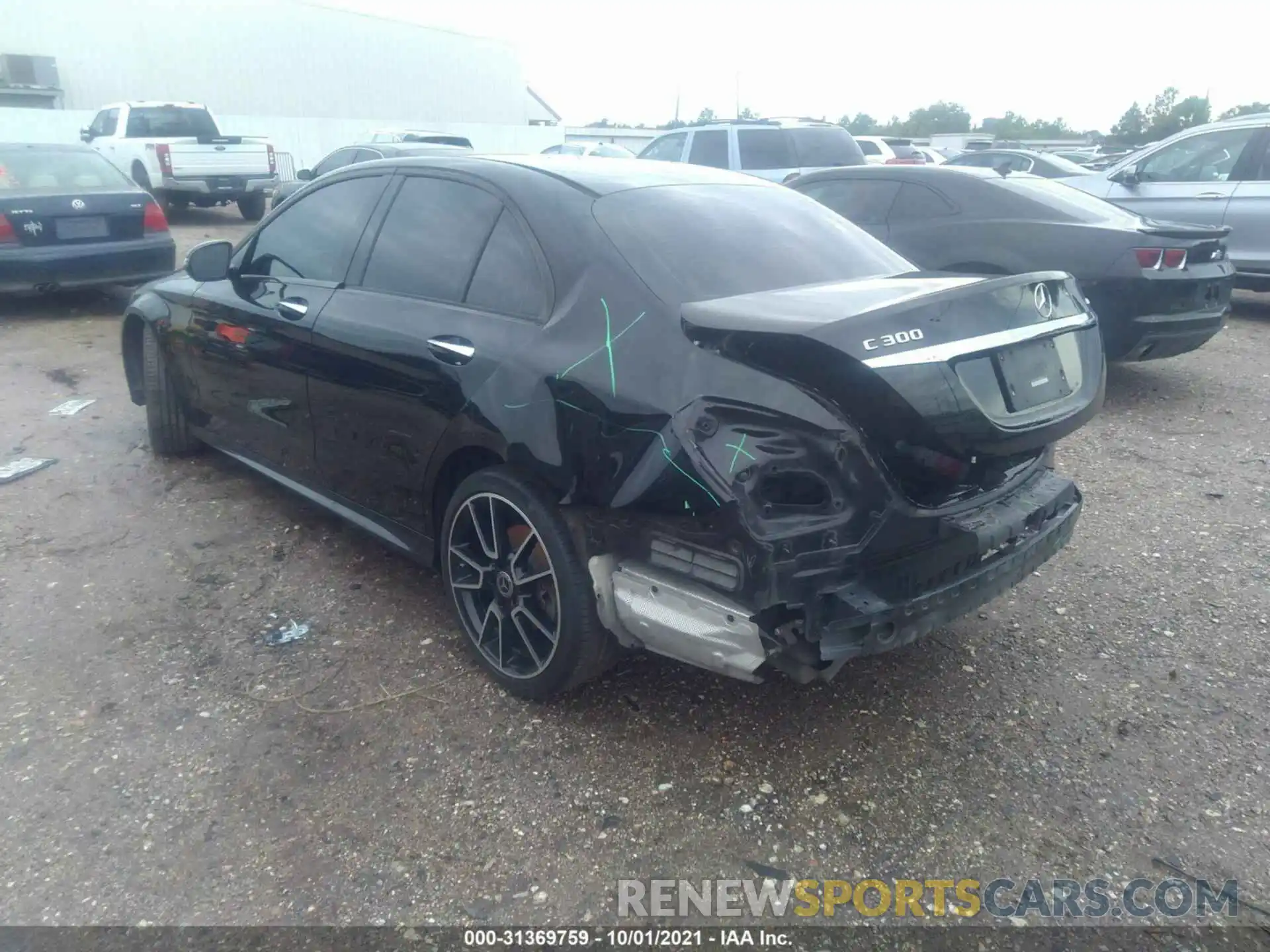 3 Photograph of a damaged car 55SWF8DB0KU318688 MERCEDES-BENZ C-CLASS 2019