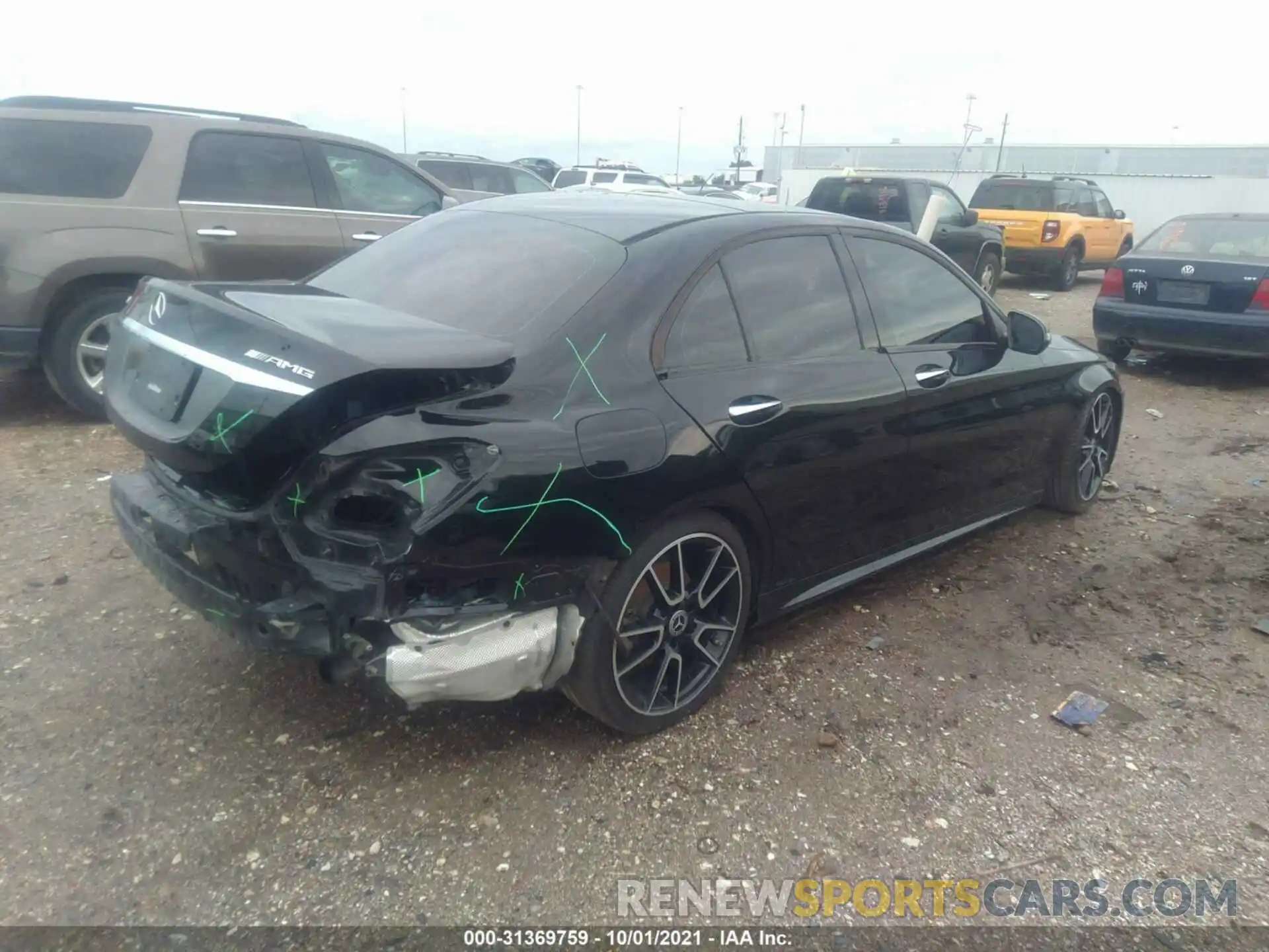 4 Photograph of a damaged car 55SWF8DB0KU318688 MERCEDES-BENZ C-CLASS 2019