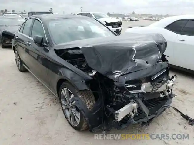 1 Photograph of a damaged car 55SWF8DB0KU319551 MERCEDES-BENZ C-CLASS 2019