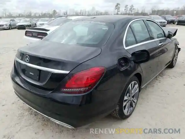 4 Photograph of a damaged car 55SWF8DB0KU319551 MERCEDES-BENZ C-CLASS 2019