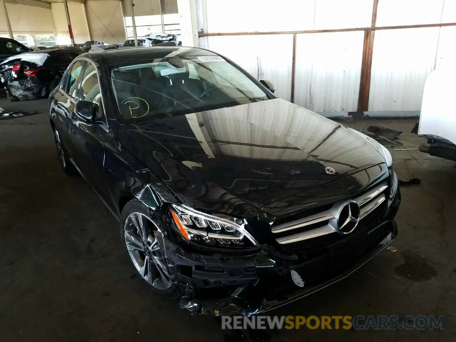 9 Photograph of a damaged car 55SWF8DB0KU319727 MERCEDES-BENZ C CLASS 2019