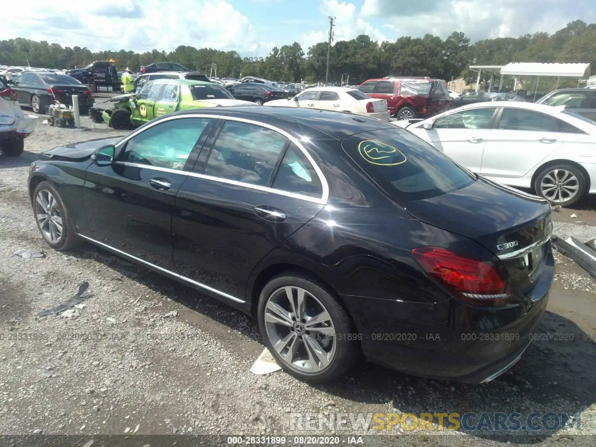 3 Photograph of a damaged car 55SWF8DB0KU319923 MERCEDES-BENZ C-CLASS 2019