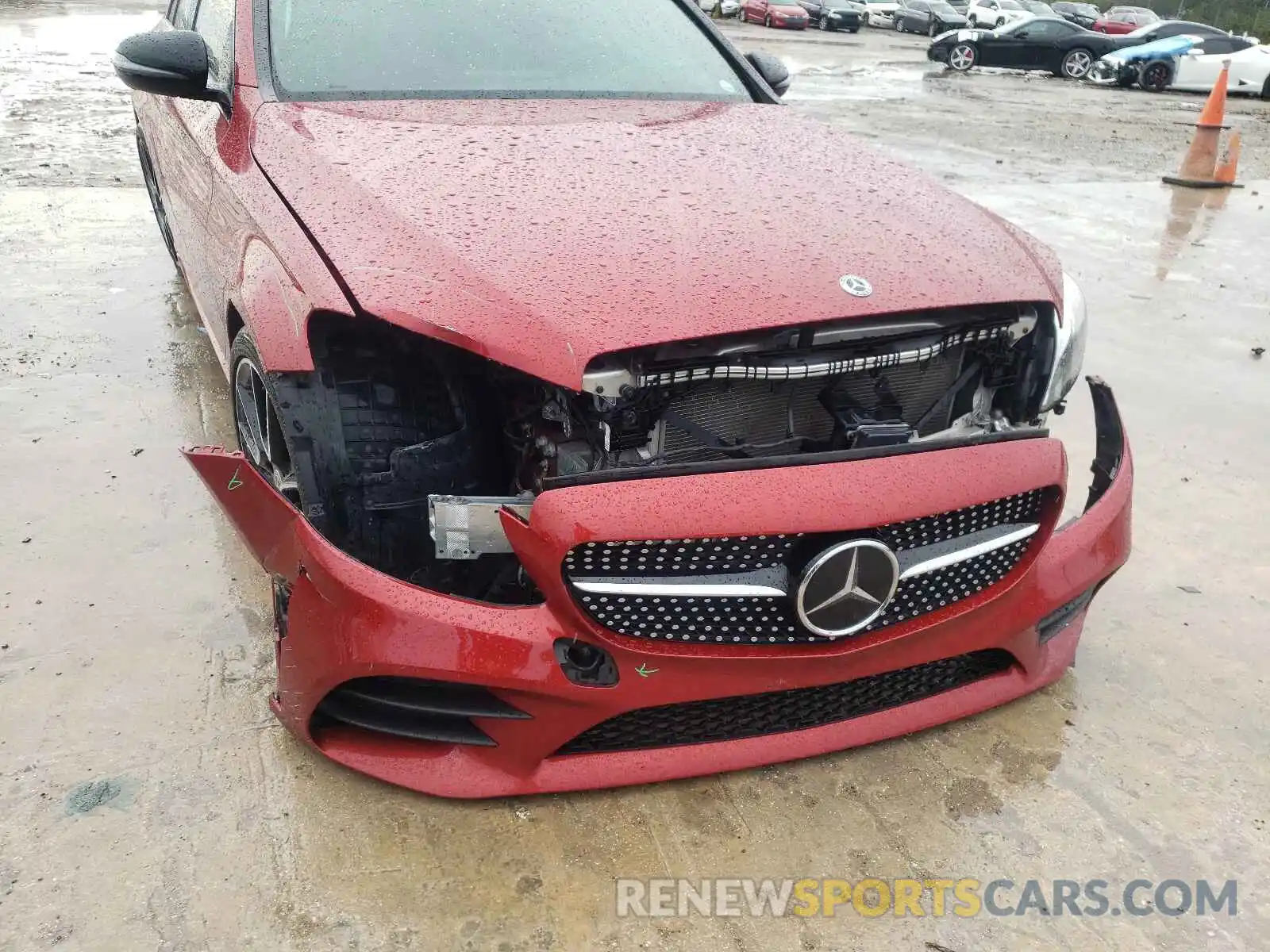 9 Photograph of a damaged car 55SWF8DB1KU283188 MERCEDES-BENZ C-CLASS 2019