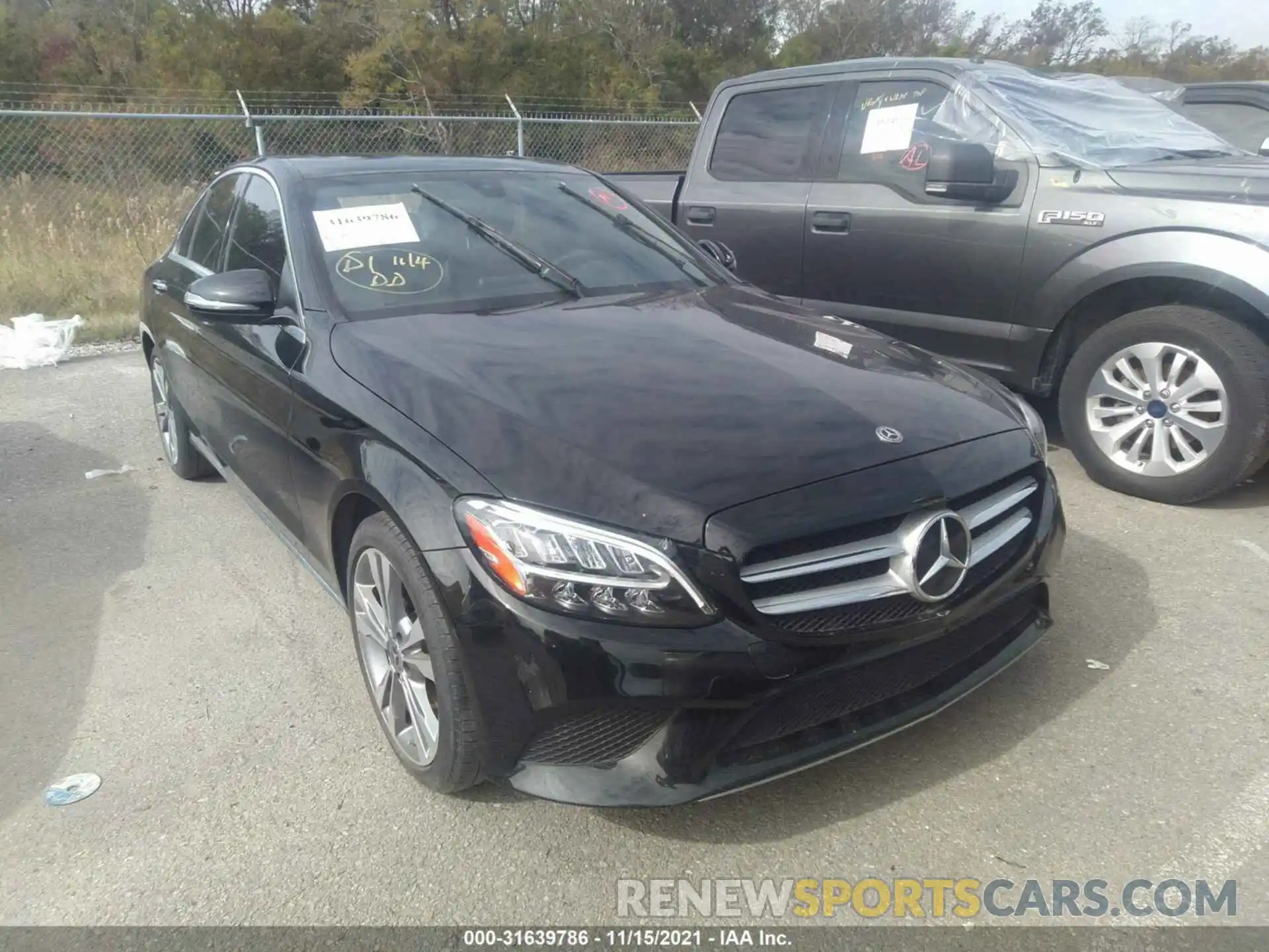 1 Photograph of a damaged car 55SWF8DB1KU284714 MERCEDES-BENZ C-CLASS 2019