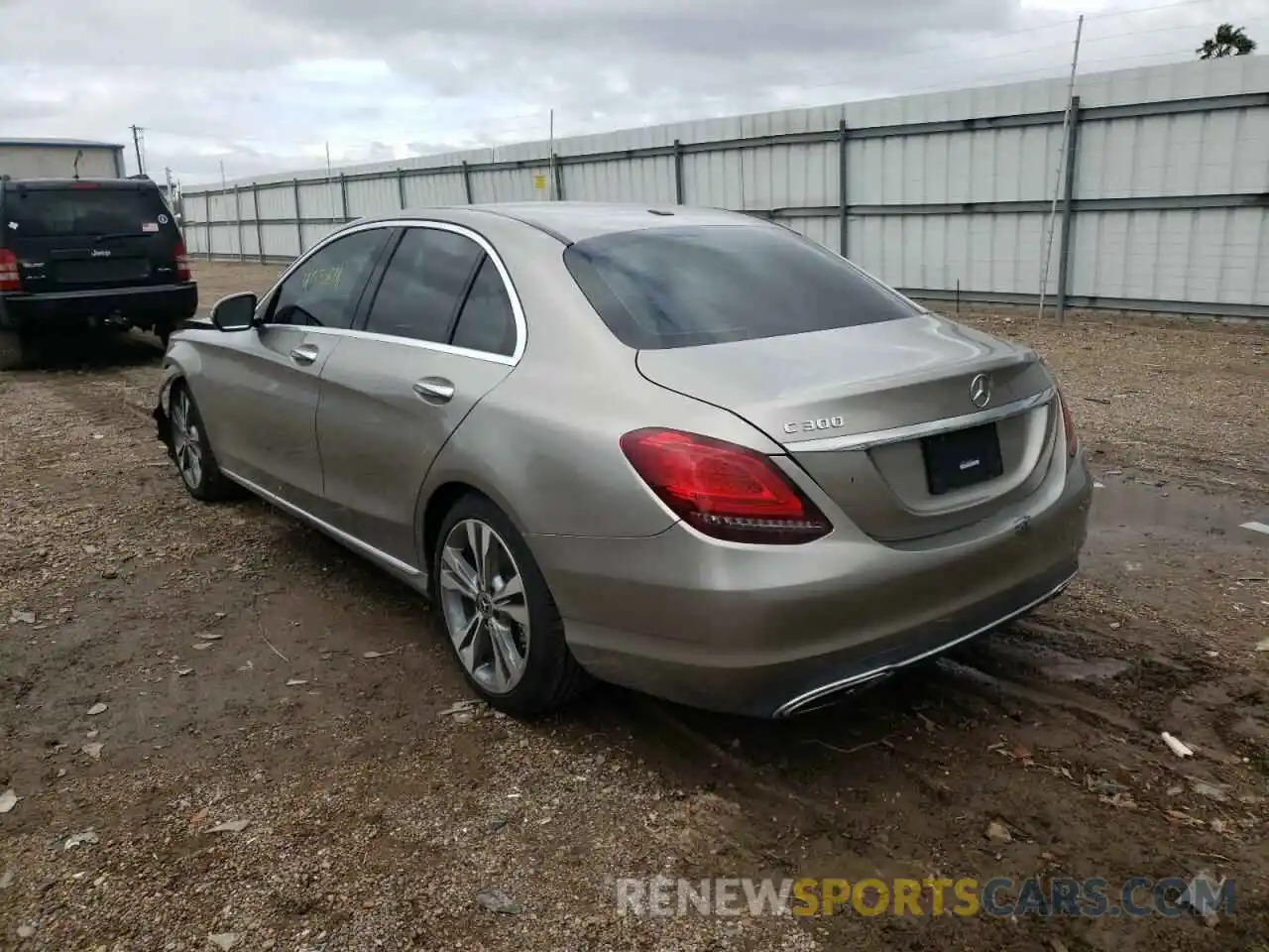 3 Photograph of a damaged car 55SWF8DB1KU286611 MERCEDES-BENZ C-CLASS 2019