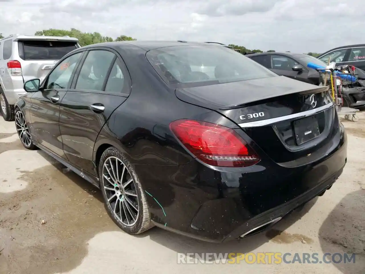 3 Photograph of a damaged car 55SWF8DB1KU287659 MERCEDES-BENZ C-CLASS 2019