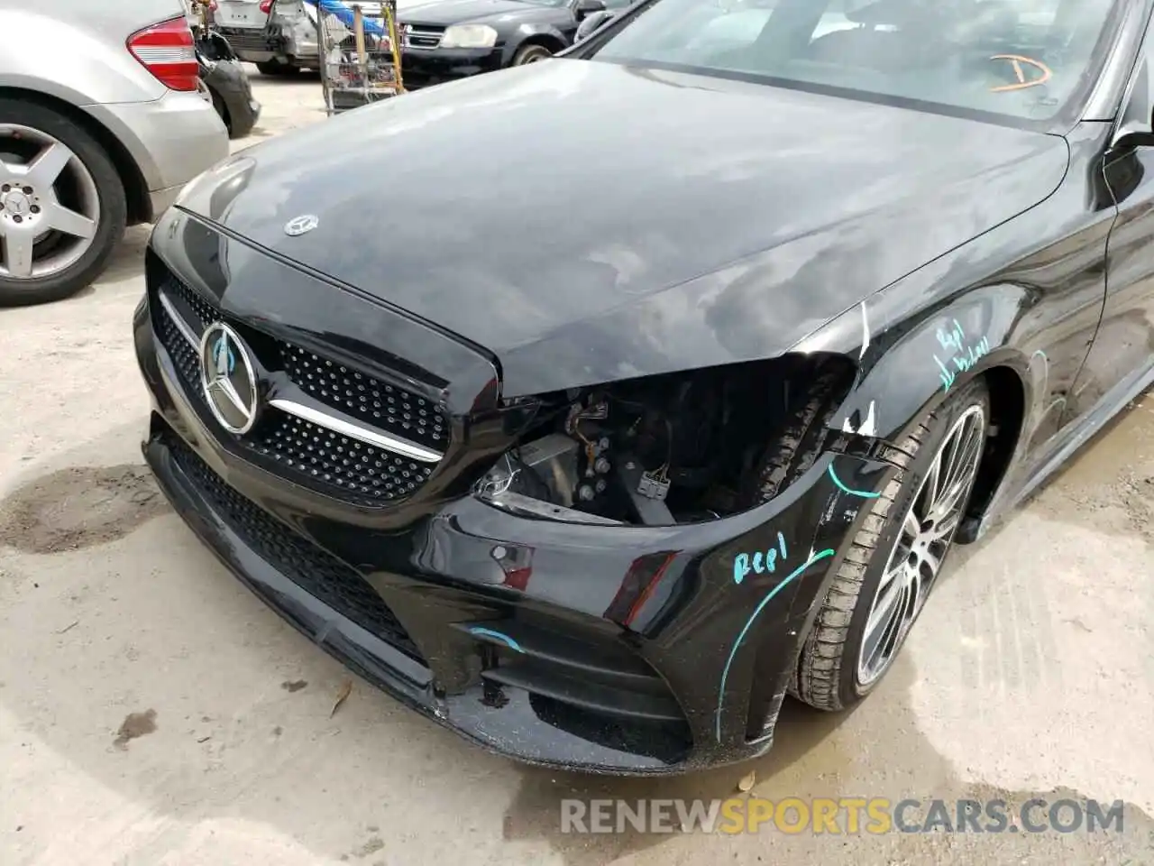 9 Photograph of a damaged car 55SWF8DB1KU287659 MERCEDES-BENZ C-CLASS 2019