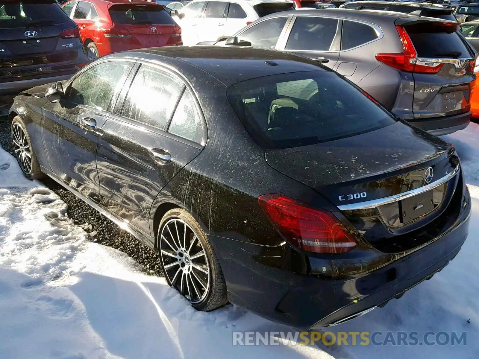 3 Photograph of a damaged car 55SWF8DB1KU288360 MERCEDES-BENZ C CLASS 2019