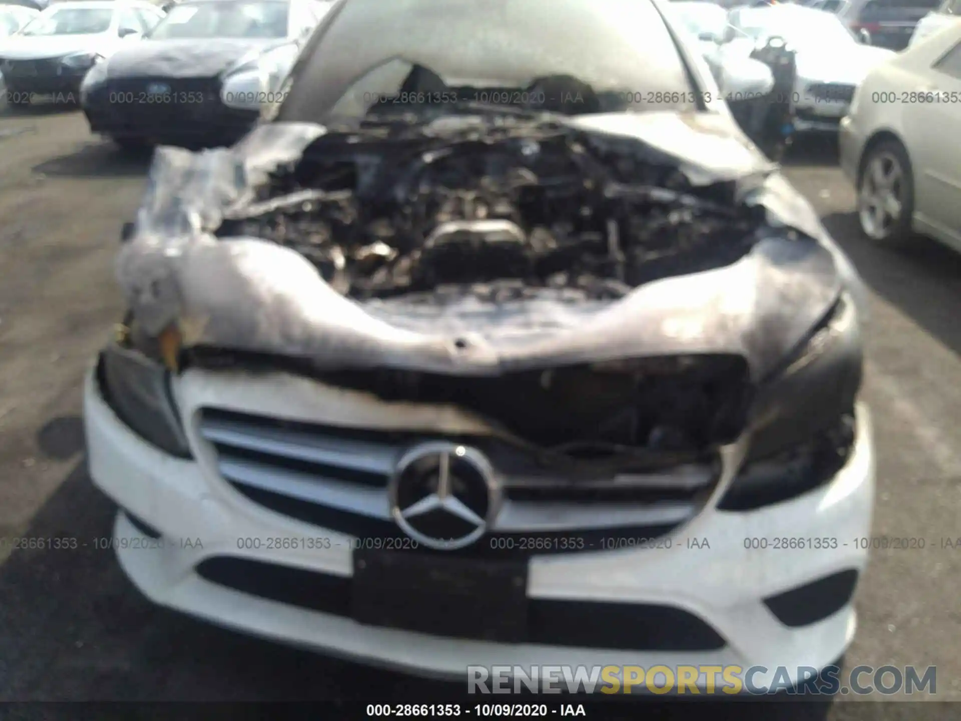 6 Photograph of a damaged car 55SWF8DB1KU291775 MERCEDES-BENZ C-CLASS 2019