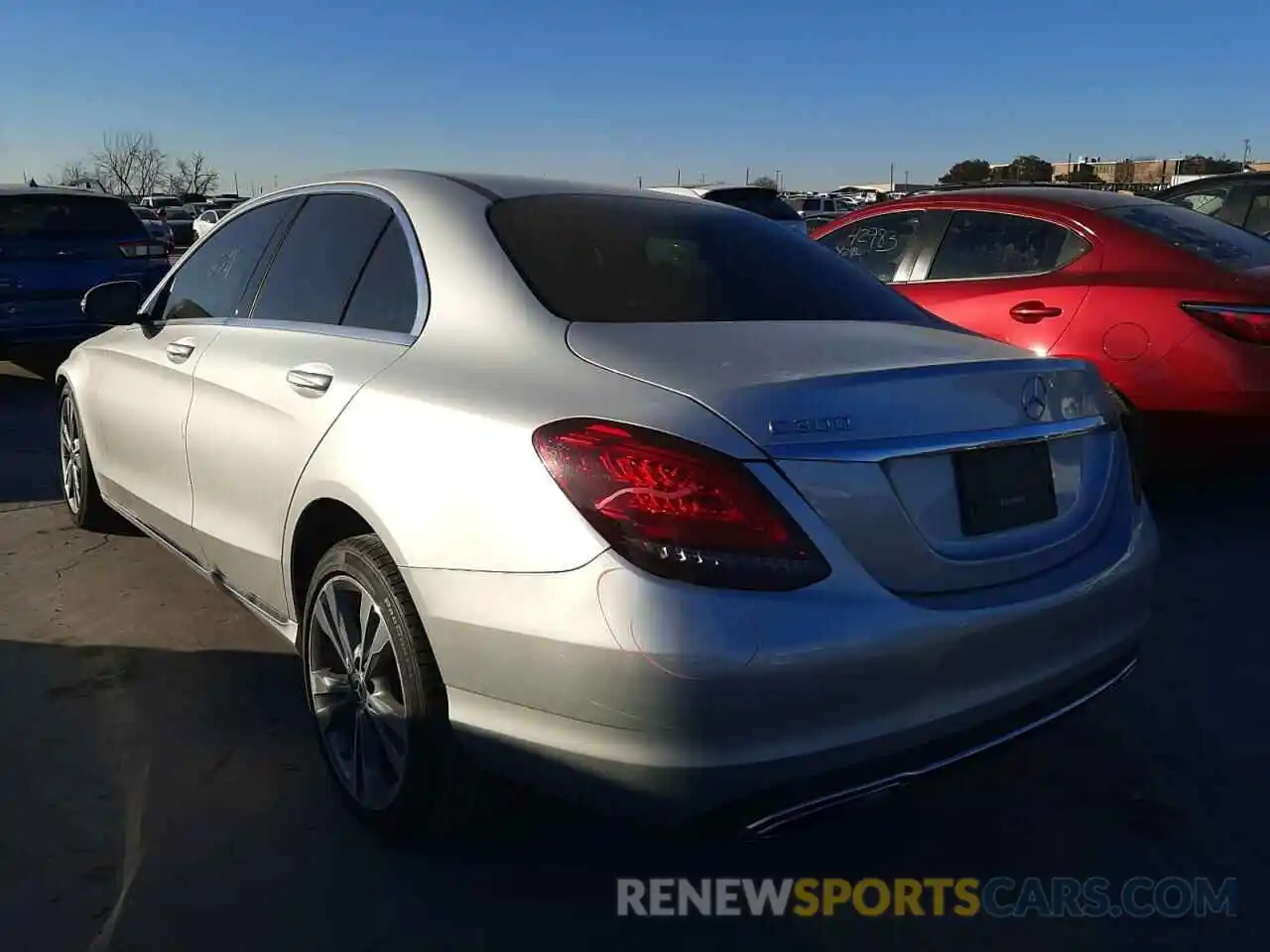 3 Photograph of a damaged car 55SWF8DB1KU295096 MERCEDES-BENZ C-CLASS 2019