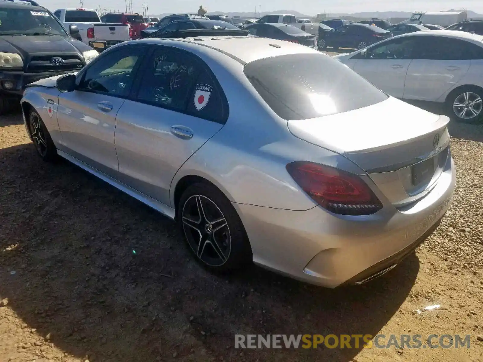 3 Photograph of a damaged car 55SWF8DB1KU302385 MERCEDES-BENZ C CLASS 2019