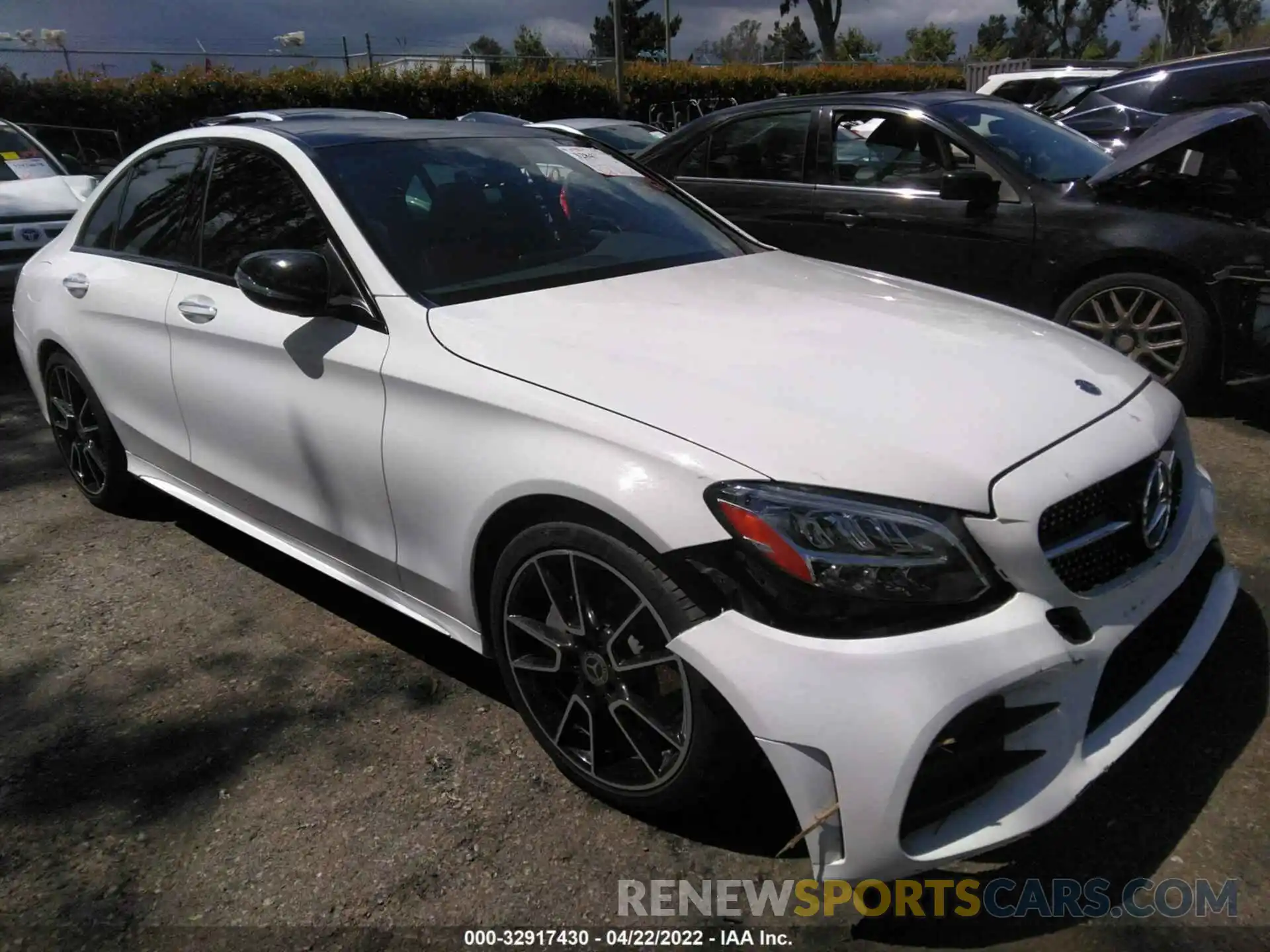 1 Photograph of a damaged car 55SWF8DB1KU303911 MERCEDES-BENZ C-CLASS 2019