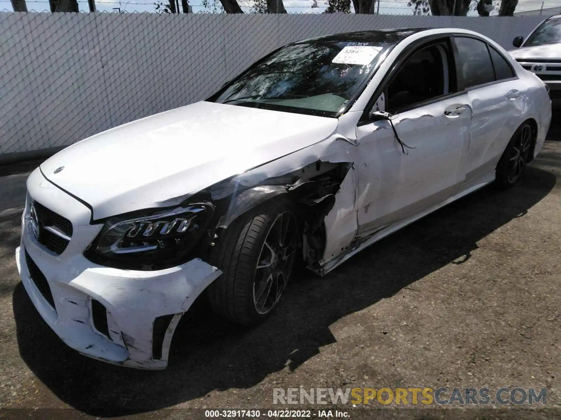 2 Photograph of a damaged car 55SWF8DB1KU303911 MERCEDES-BENZ C-CLASS 2019