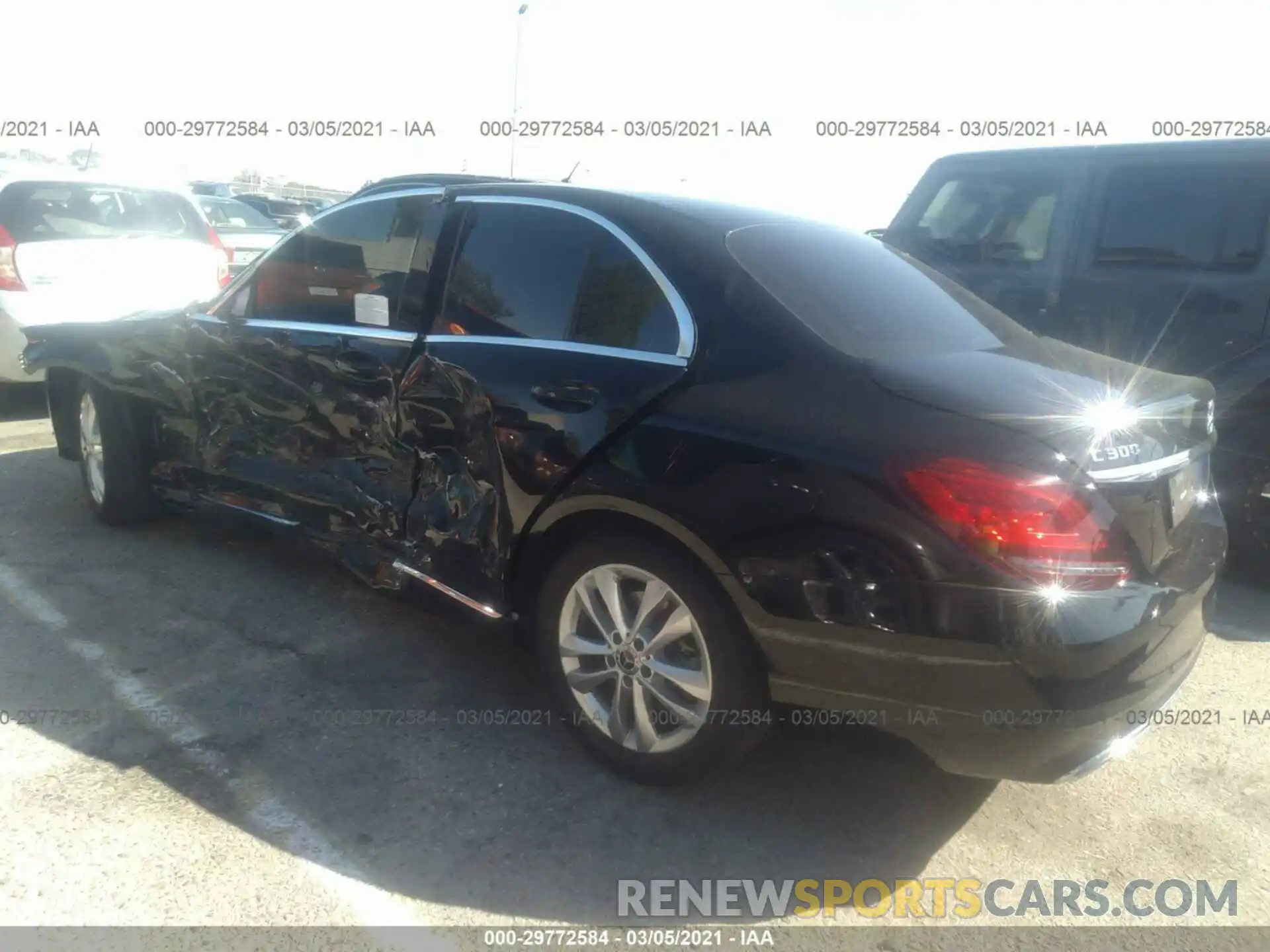 3 Photograph of a damaged car 55SWF8DB1KU305111 MERCEDES-BENZ C-CLASS 2019