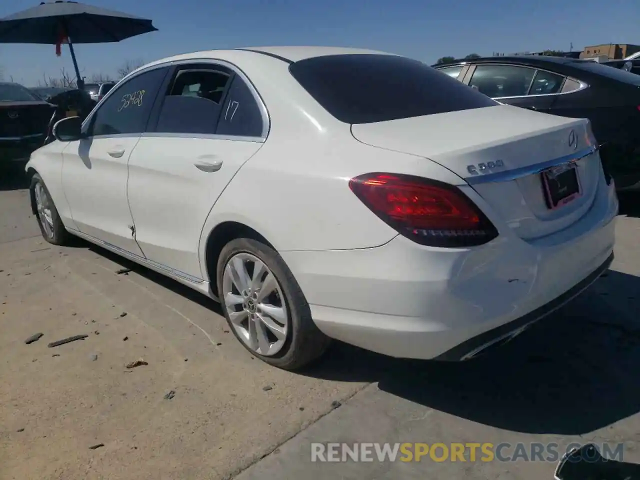 3 Photograph of a damaged car 55SWF8DB1KU306338 MERCEDES-BENZ C-CLASS 2019