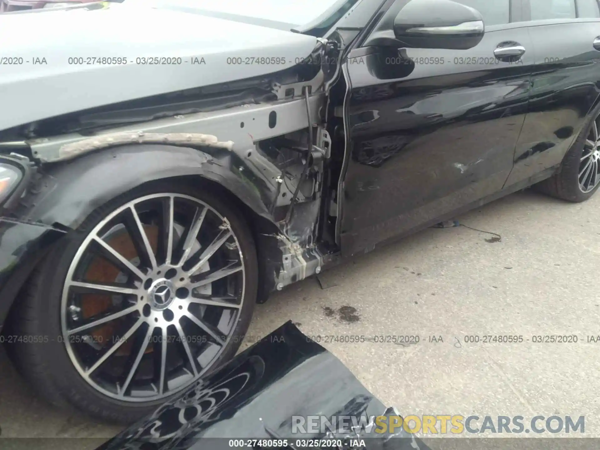 6 Photograph of a damaged car 55SWF8DB1KU307649 MERCEDES-BENZ C-CLASS 2019