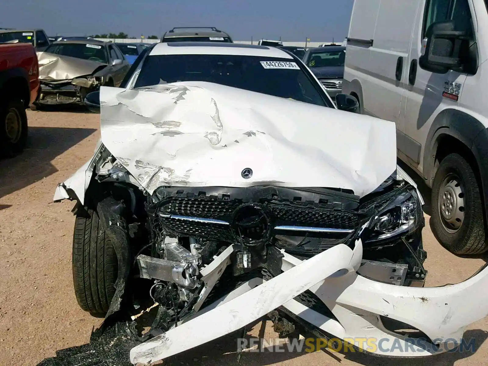 7 Photograph of a damaged car 55SWF8DB1KU309191 MERCEDES-BENZ C CLASS 2019