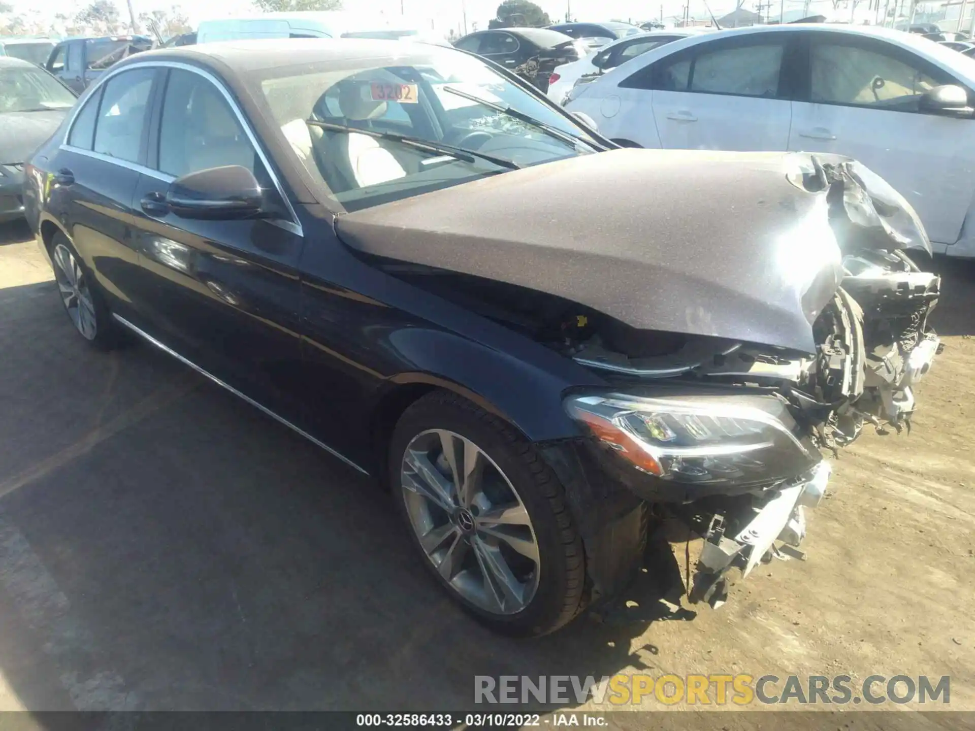 1 Photograph of a damaged car 55SWF8DB1KU309319 MERCEDES-BENZ C-CLASS 2019