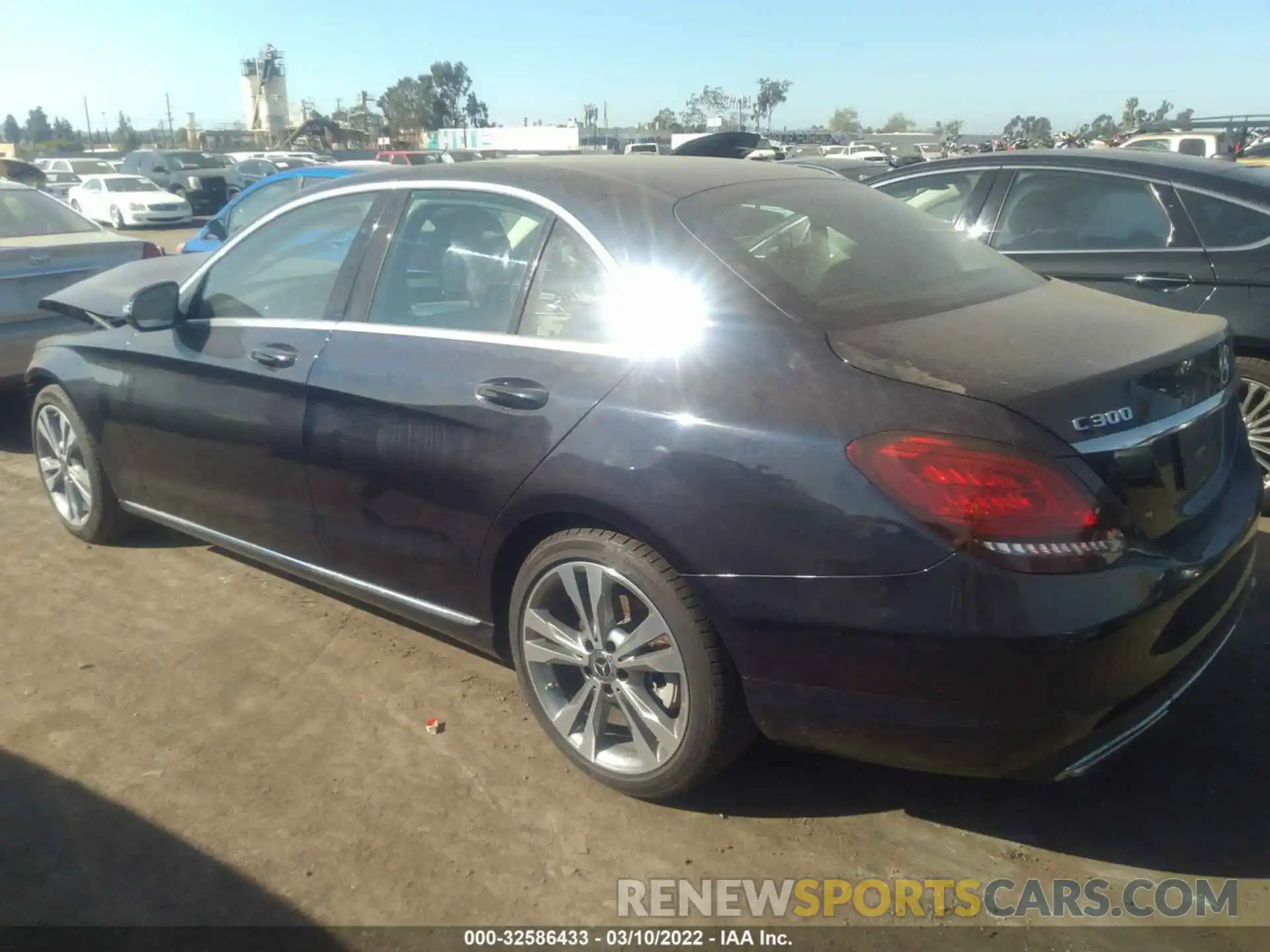 3 Photograph of a damaged car 55SWF8DB1KU309319 MERCEDES-BENZ C-CLASS 2019