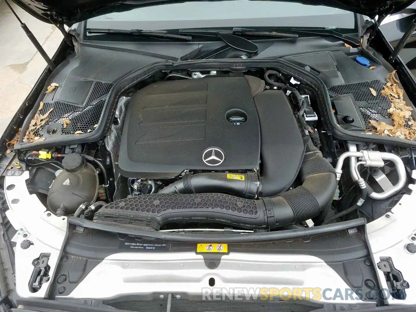 7 Photograph of a damaged car 55SWF8DB1KU311572 MERCEDES-BENZ C CLASS 2019