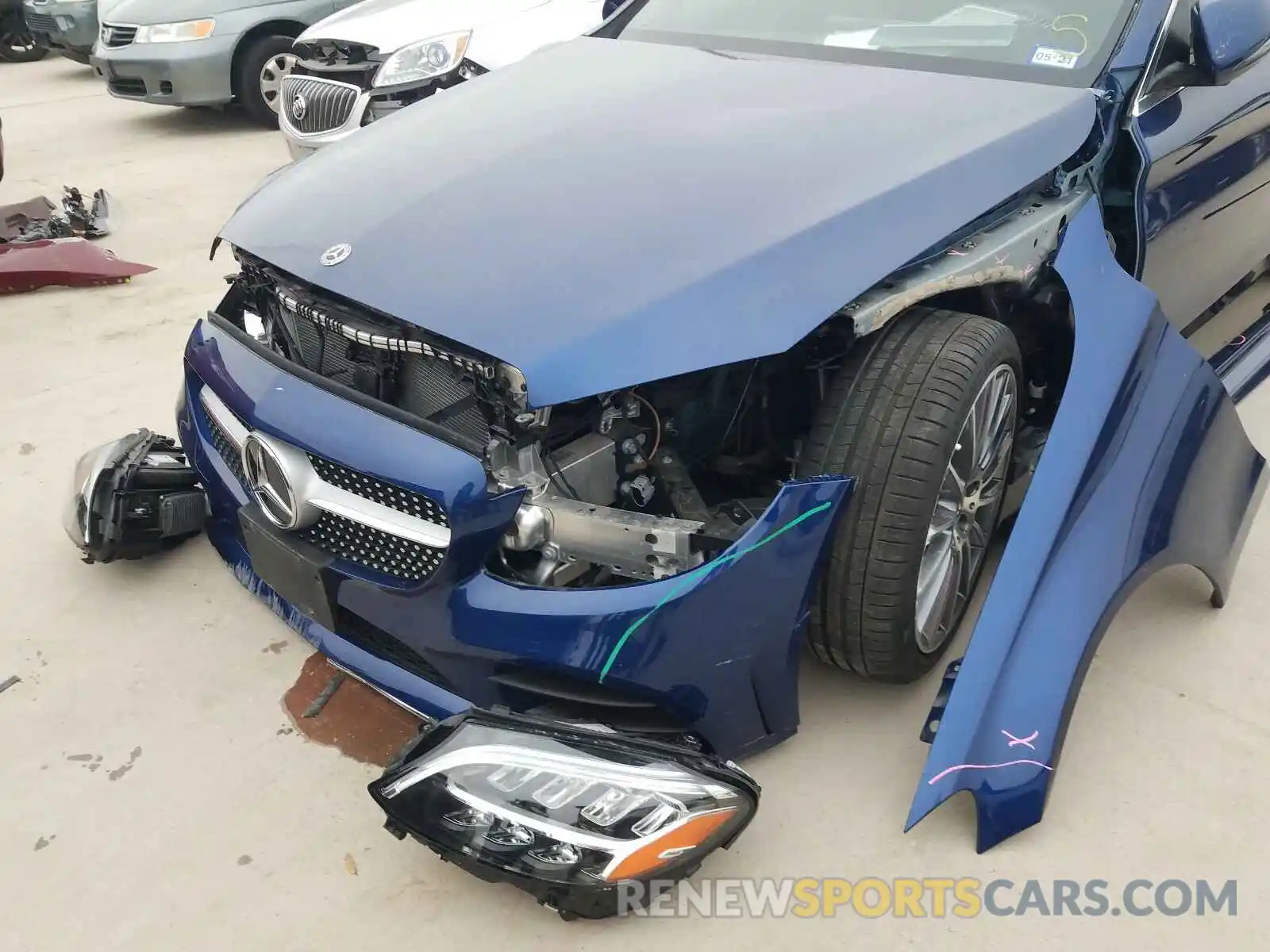 9 Photograph of a damaged car 55SWF8DB1KU316867 MERCEDES-BENZ C CLASS 2019