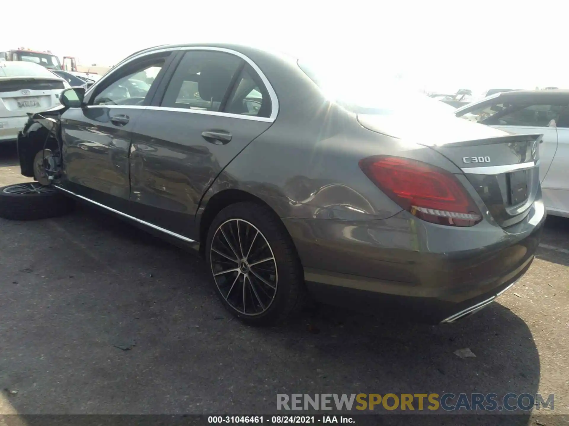 3 Photograph of a damaged car 55SWF8DB1KU317002 MERCEDES-BENZ C-CLASS 2019