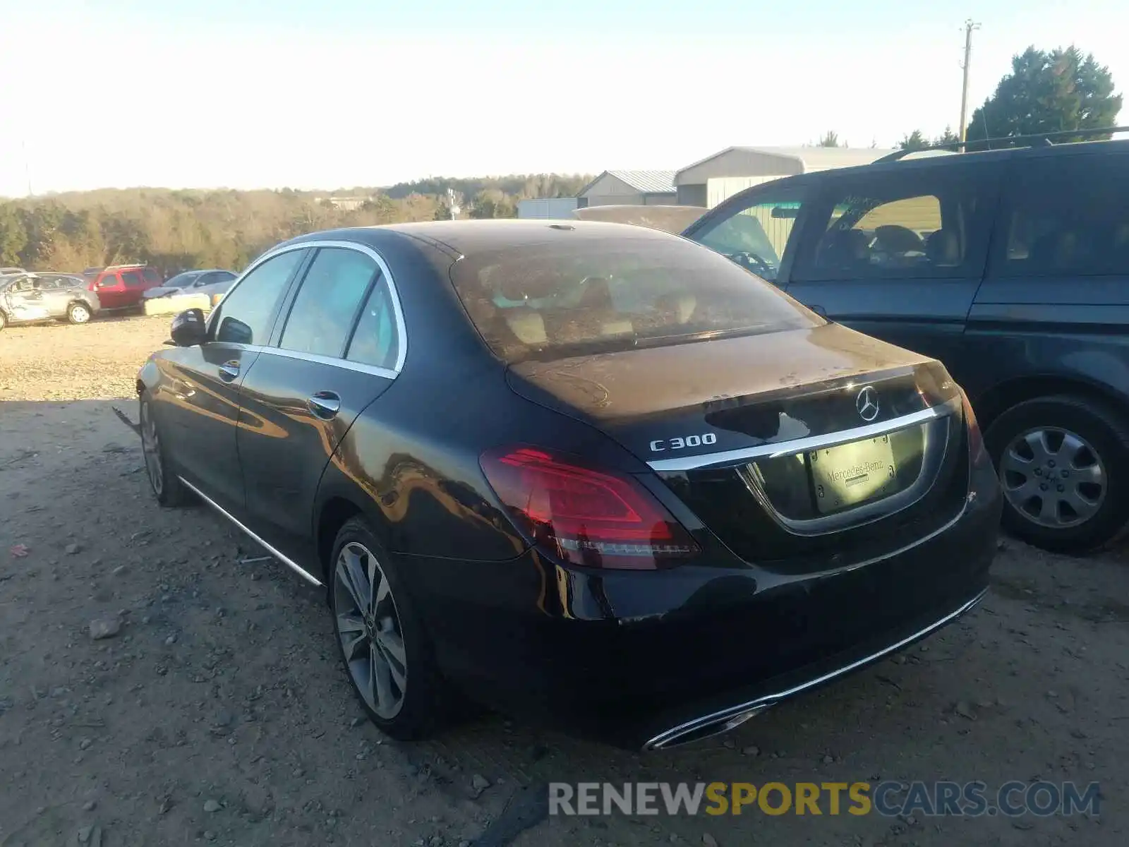 3 Photograph of a damaged car 55SWF8DB1KU321972 MERCEDES-BENZ C CLASS 2019