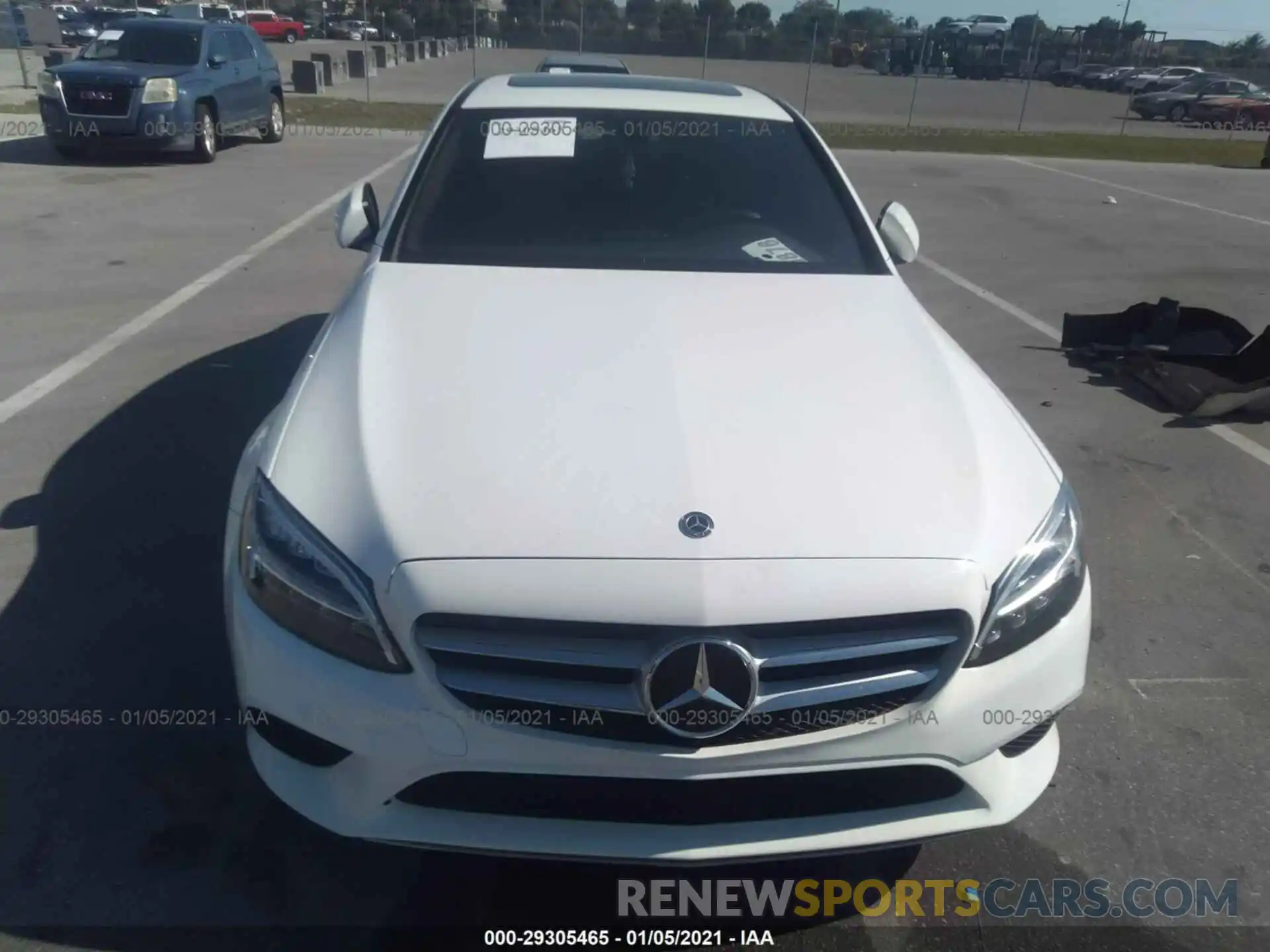 6 Photograph of a damaged car 55SWF8DB1KU322085 MERCEDES-BENZ C-CLASS 2019