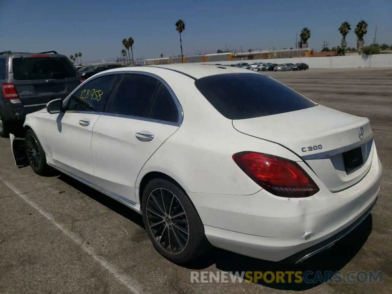 3 Photograph of a damaged car 55SWF8DB1KU322474 MERCEDES-BENZ C-CLASS 2019