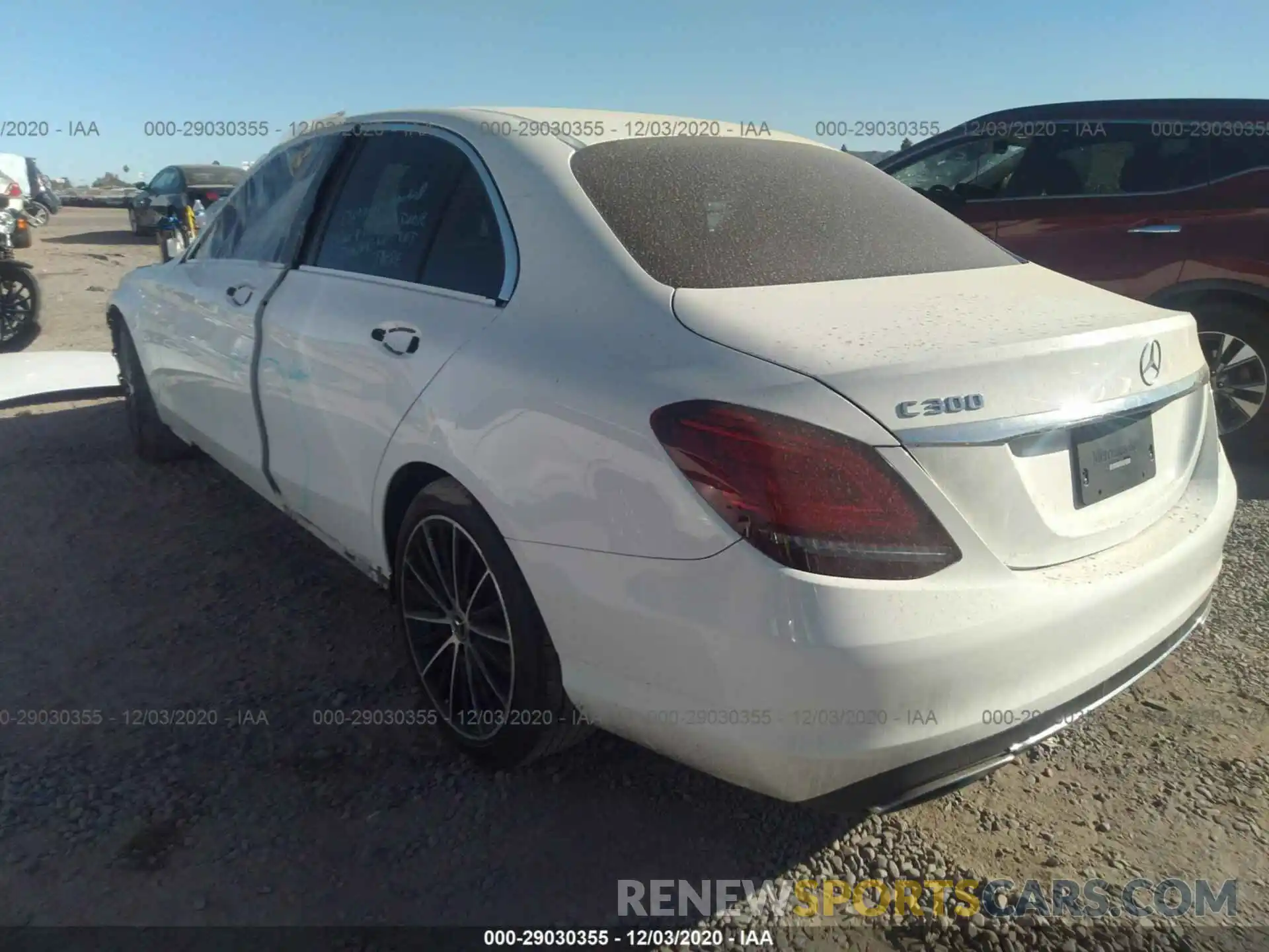 3 Photograph of a damaged car 55SWF8DB2KU288349 MERCEDES-BENZ C-CLASS 2019