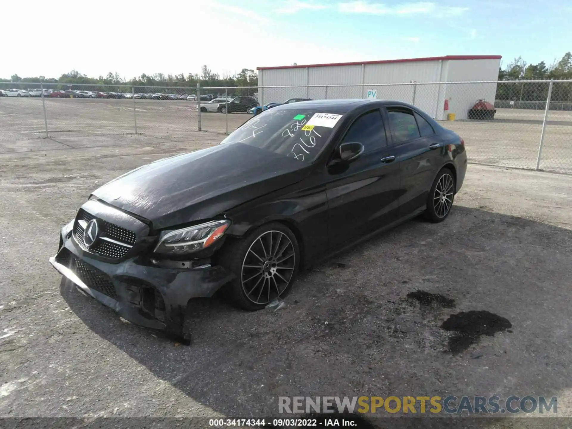 2 Photograph of a damaged car 55SWF8DB2KU288769 MERCEDES-BENZ C-CLASS 2019