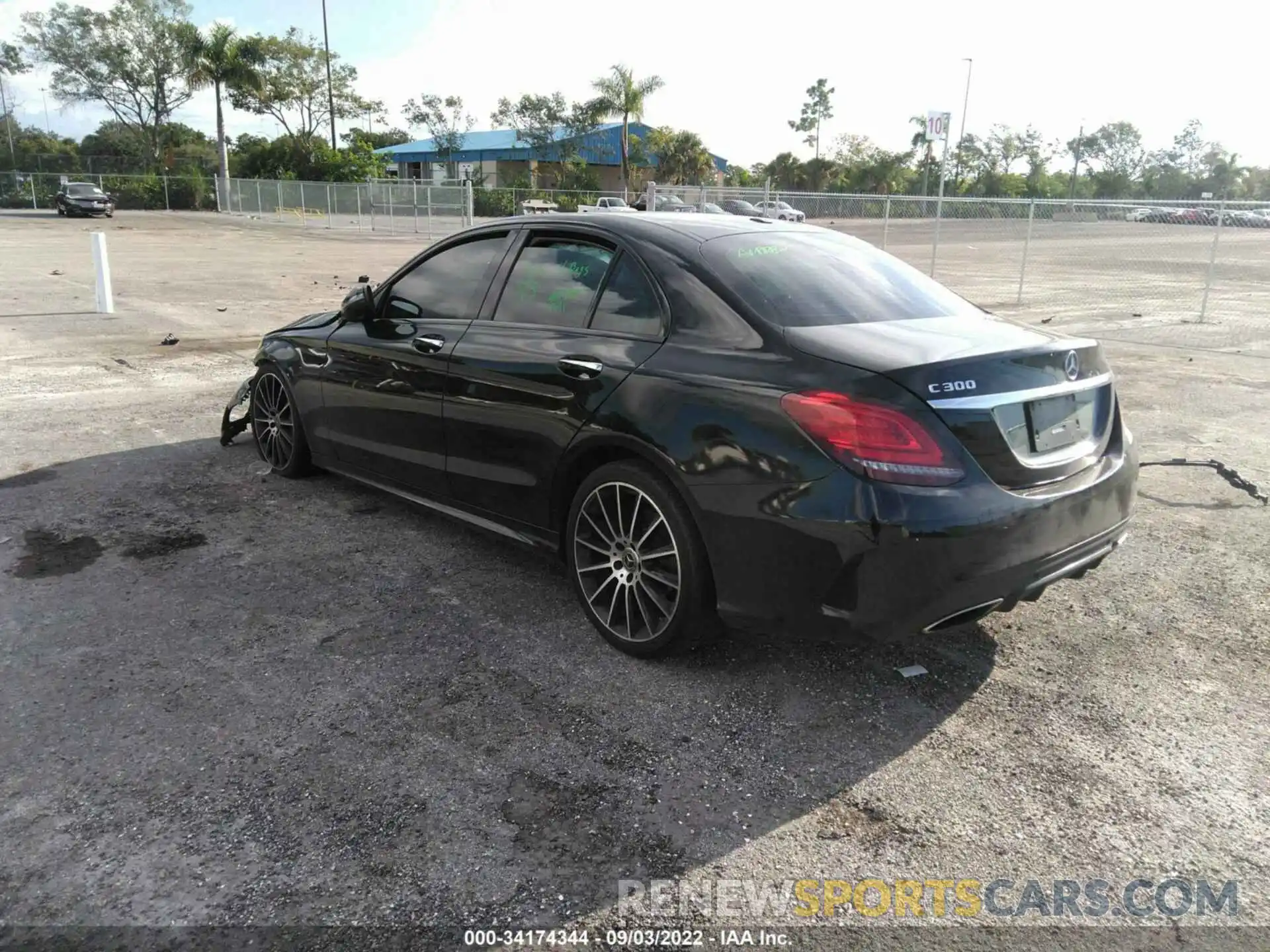 3 Photograph of a damaged car 55SWF8DB2KU288769 MERCEDES-BENZ C-CLASS 2019