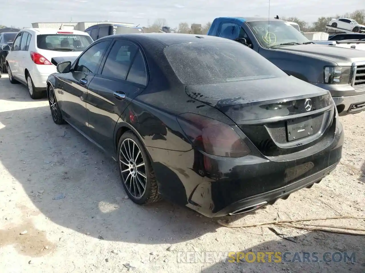 3 Photograph of a damaged car 55SWF8DB2KU288786 MERCEDES-BENZ C-CLASS 2019