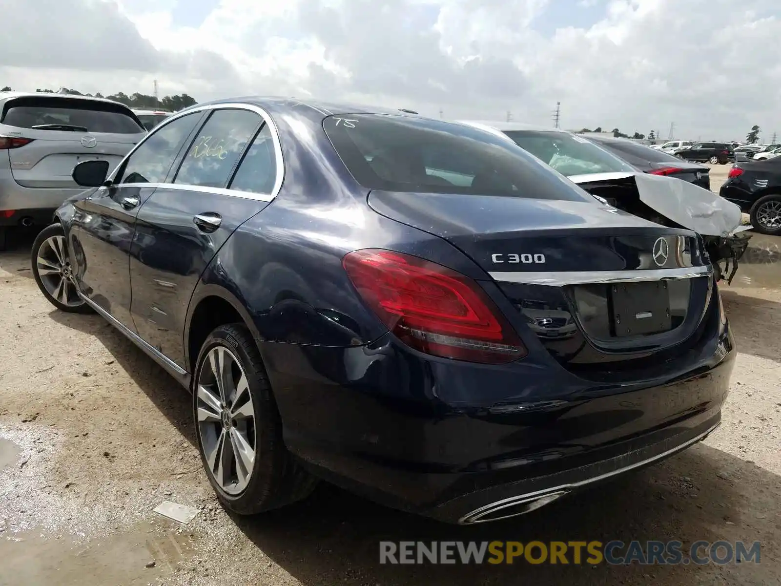 3 Photograph of a damaged car 55SWF8DB2KU288920 MERCEDES-BENZ C-CLASS 2019