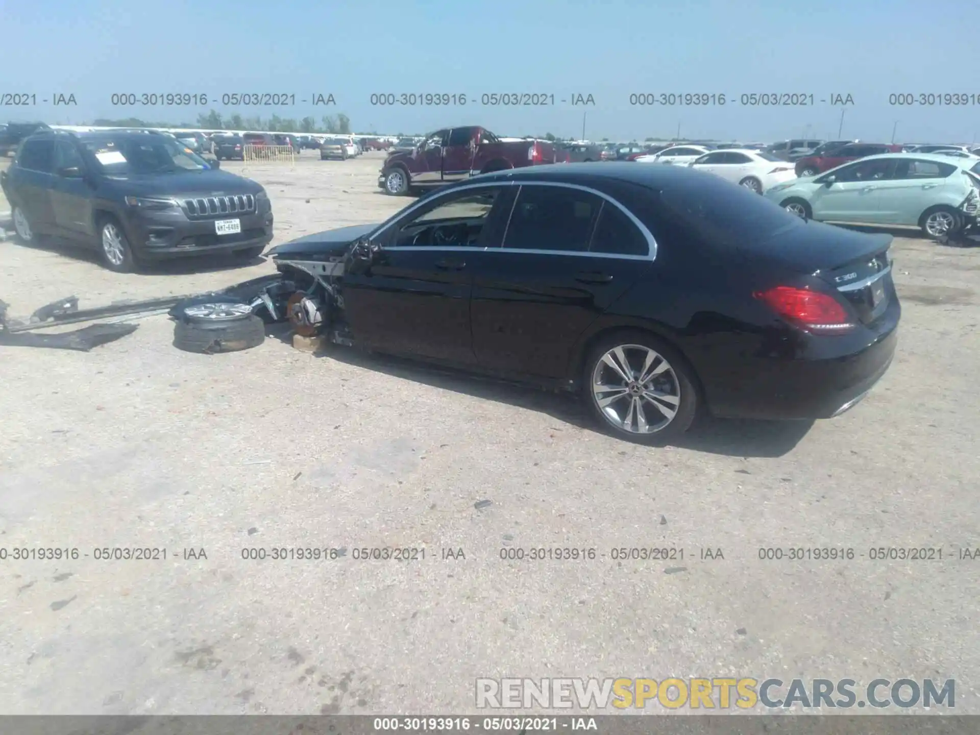 3 Photograph of a damaged car 55SWF8DB2KU289307 MERCEDES-BENZ C-CLASS 2019