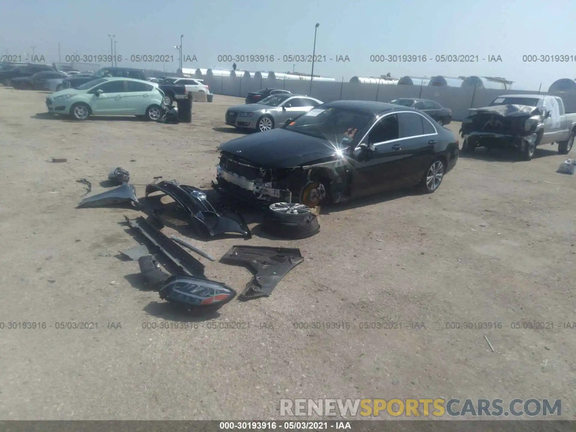 6 Photograph of a damaged car 55SWF8DB2KU289307 MERCEDES-BENZ C-CLASS 2019