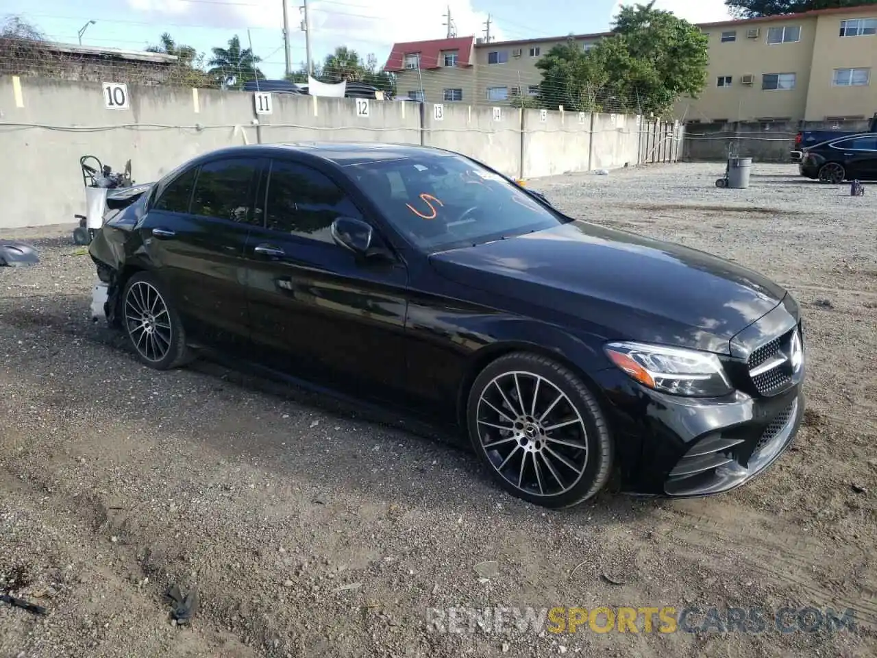 1 Photograph of a damaged car 55SWF8DB2KU290800 MERCEDES-BENZ C-CLASS 2019