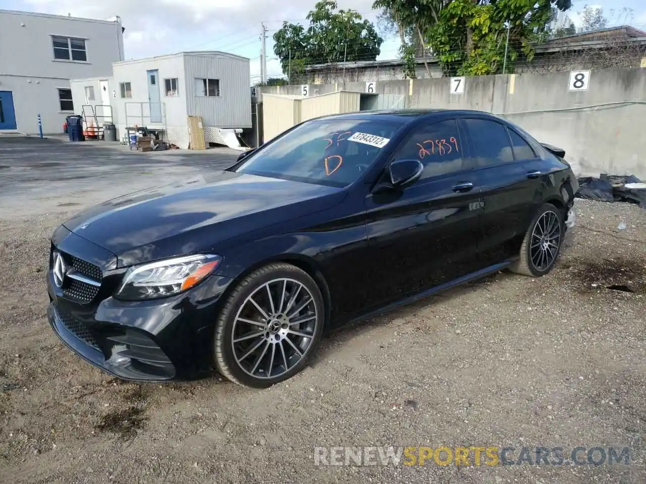 2 Photograph of a damaged car 55SWF8DB2KU290800 MERCEDES-BENZ C-CLASS 2019