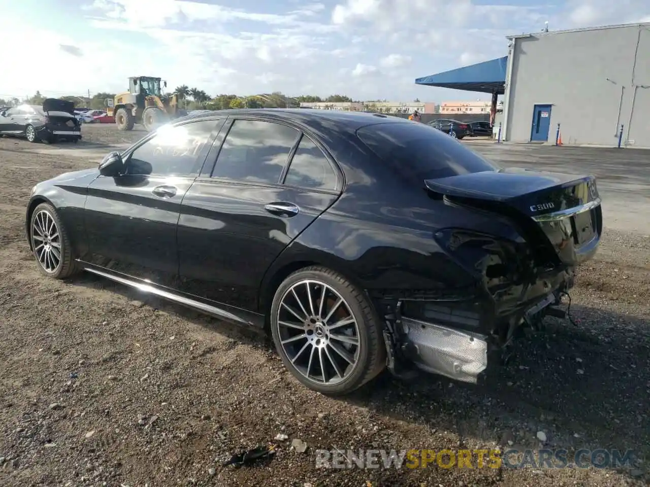 3 Photograph of a damaged car 55SWF8DB2KU290800 MERCEDES-BENZ C-CLASS 2019