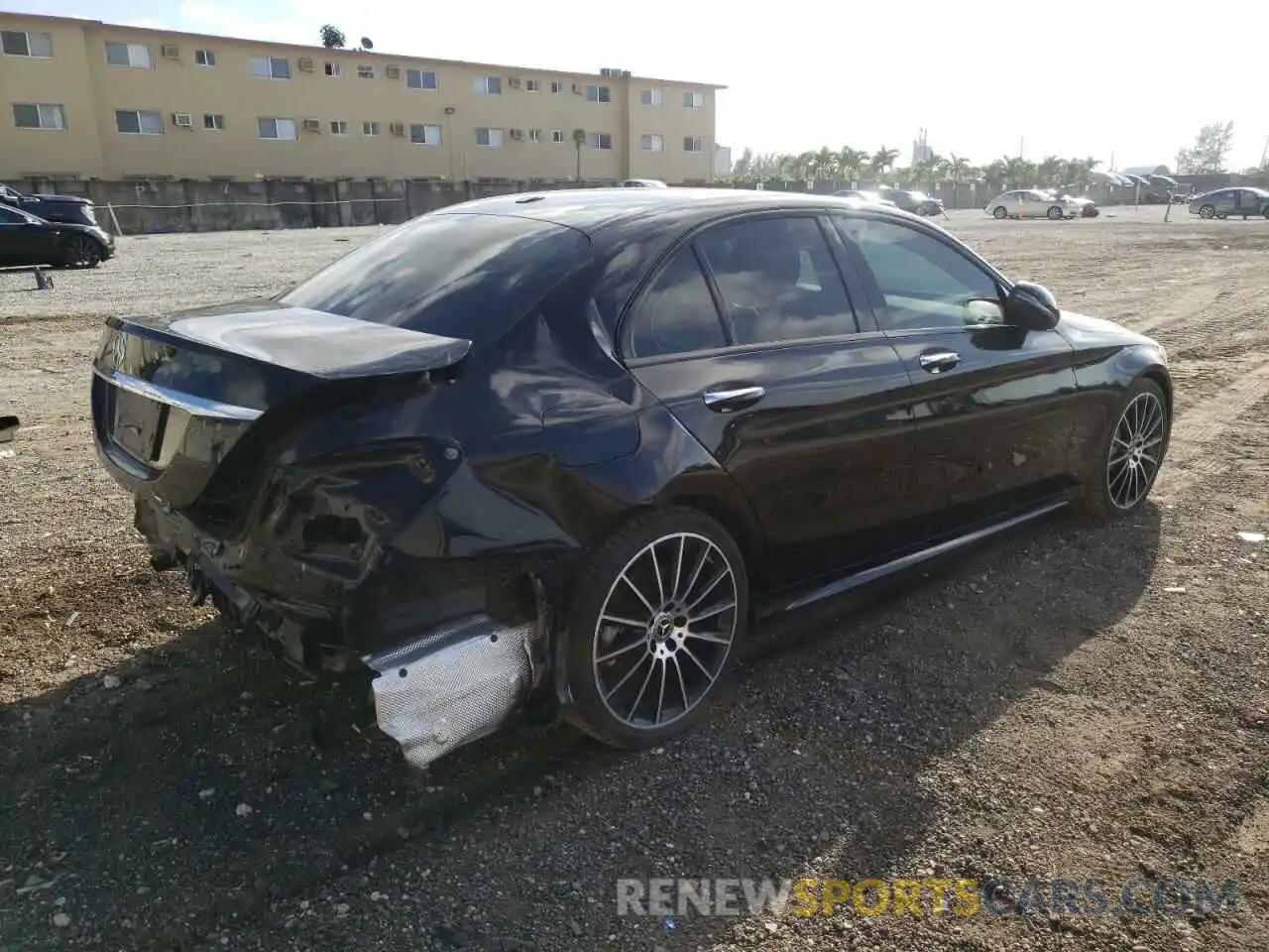 4 Photograph of a damaged car 55SWF8DB2KU290800 MERCEDES-BENZ C-CLASS 2019